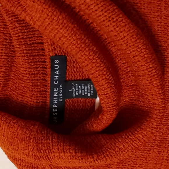 Josephine Chaus Studio Rust Colored Sweater - Picture 2 of 3